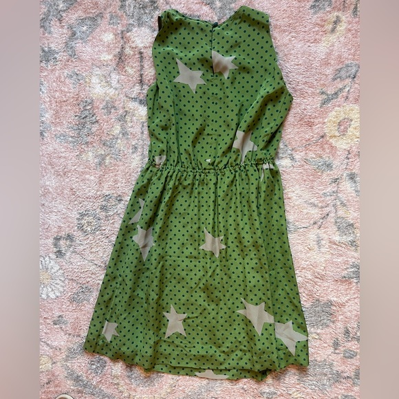 NWT Green Anthropologie Dress Size 2P - Picture 2 of 4